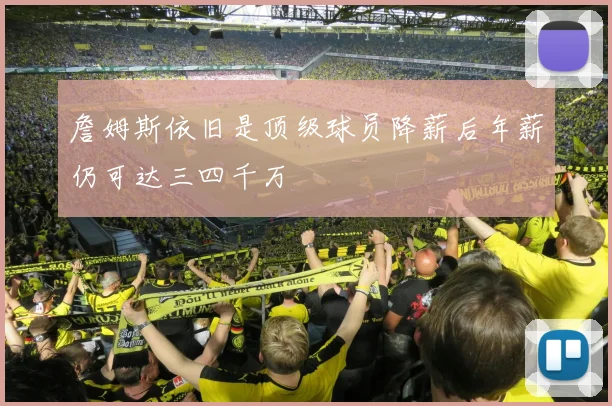 詹姆斯依旧是顶级球员降薪后年薪仍可达三四千万